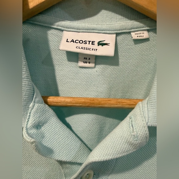 Lacoste Classic Fit Aqua Polo - Picture 2 of 3